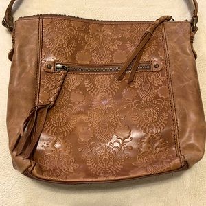 Brown The Sak Adjustable Crossbody Purse